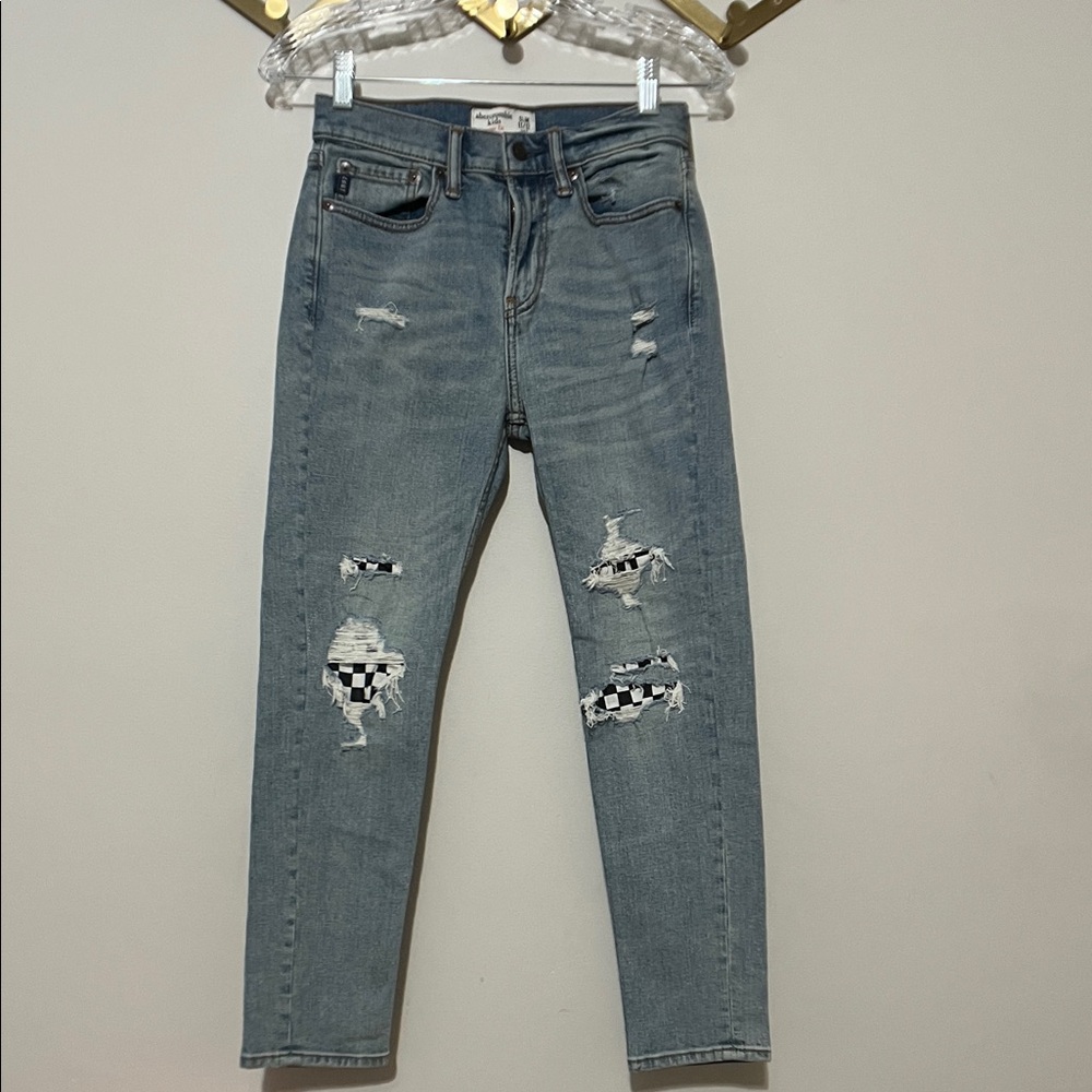 Abercrombie Kids Taper Fit Slim Jeans